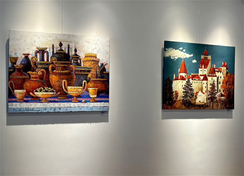 В резиденции посла Евросоюза состоялась выставка работ азербайджанских художников - ФОТО